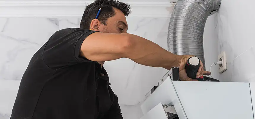 Precision In-wall Dryer Vent Cleaning & Rerouting Corrections in West Hollywood, CA
